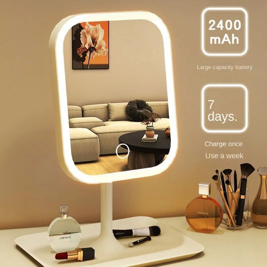 Modern LED Vanity Mirror with Touch Control & 3 Light Modes