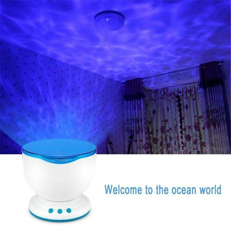 Aurora Wave Projector for Relaxing Nights, Calm Moods, and Sleep