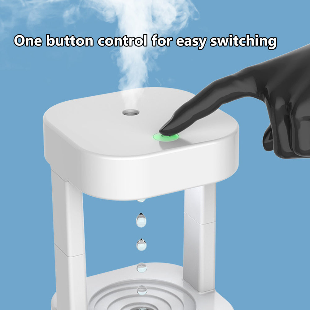 Anti-Gravity Humidifier for Relaxing Air, Better Sleep & Cozy Vibes