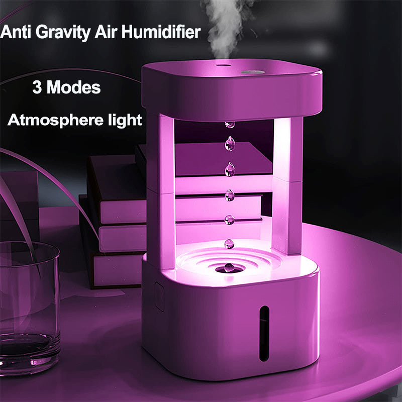 Anti-Gravity Humidifier for Relaxing Air, Better Sleep & Cozy Vibes