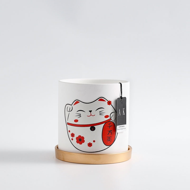 Cute Green Succulent Plant Pots for Fresh, Happy Home Decor