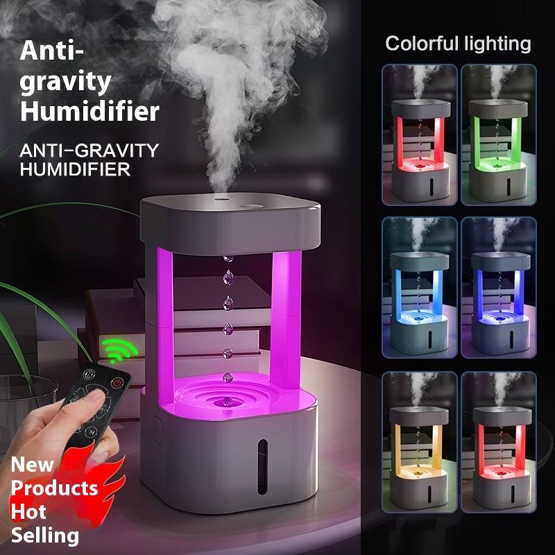 Anti-Gravity Humidifier for Relaxing Air, Better Sleep & Cozy Vibes