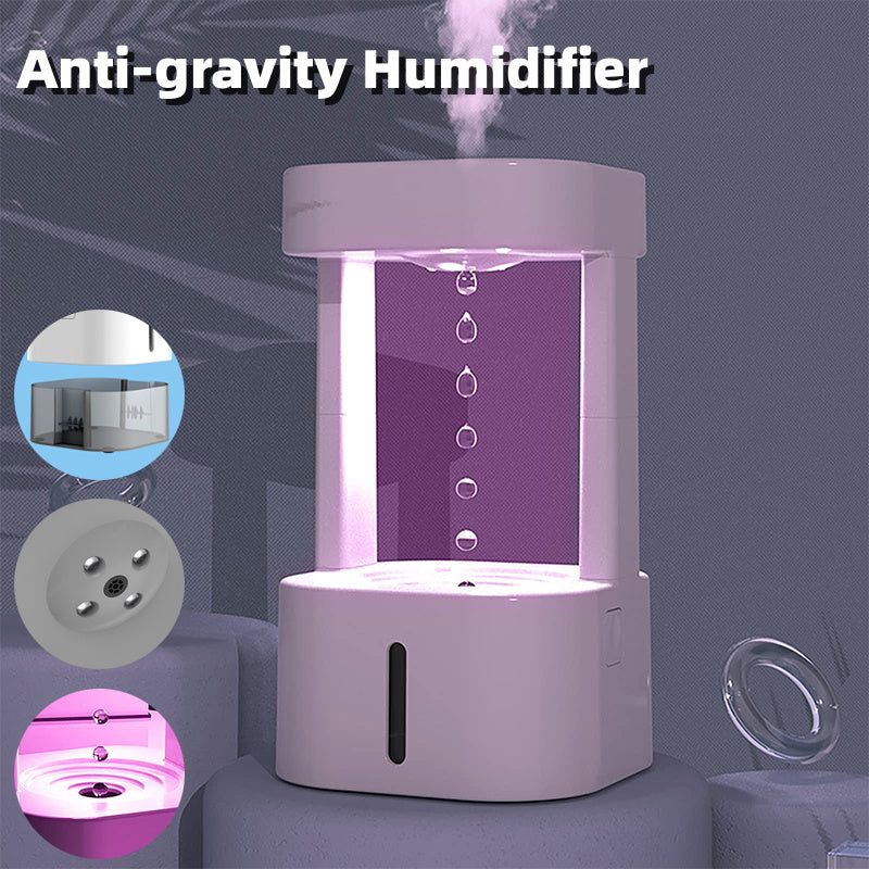 Anti-Gravity Humidifier for Relaxing Air, Better Sleep & Cozy Vibes