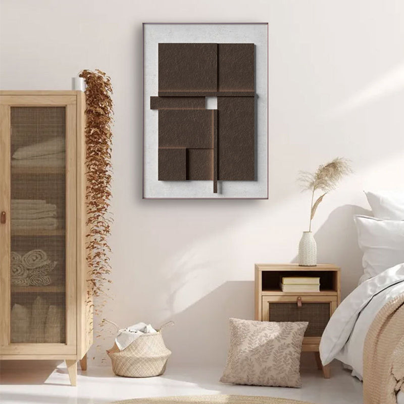 Modern Geometric Abstract Canvas Art for Stylish, Minimal Home Walls