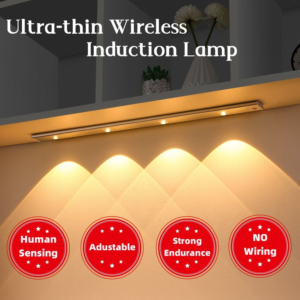 Elegant Motion Sensor LED Light for Cabinets and Bedrooms