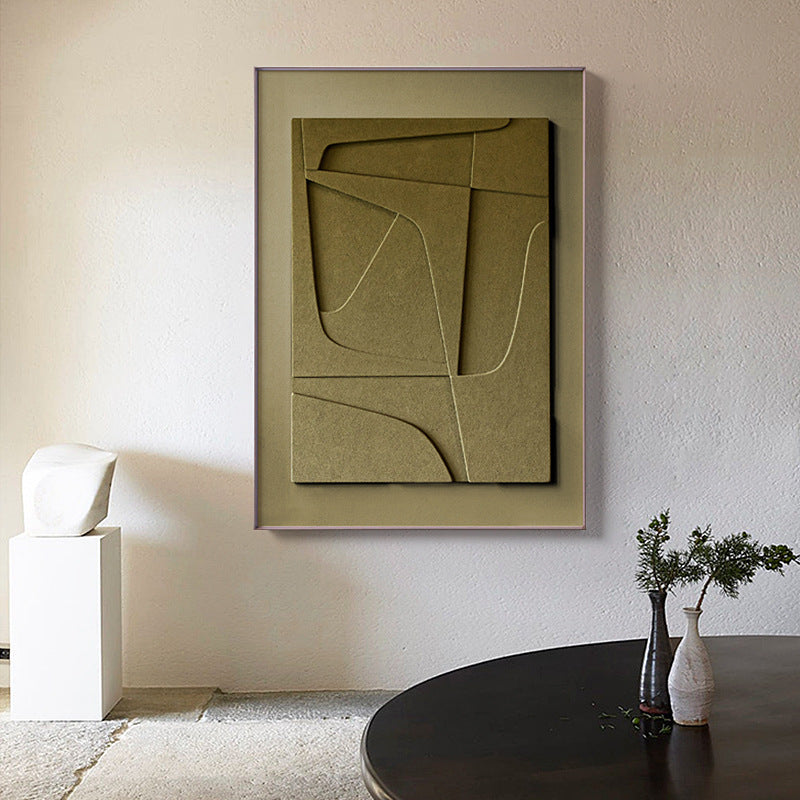 Modern Geometric Abstract Canvas Art for Stylish, Minimal Home Walls